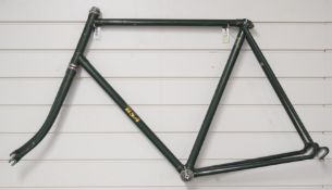 BSA gentleman's vintage bicycle frame and forks with Reynolds 531 tubing, frame size 59cm