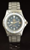 Tag Heuer 2000 Moondust gentleman's diver's style wristwatch ref. 972.613 with date aperture,