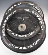 Easton EC90 Aero racing bicycle / triathlon front and rear wheel set with Shimano Ultegra CS-6800