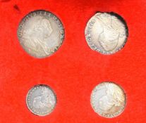 George III 1800 Maundy coin set, in case
