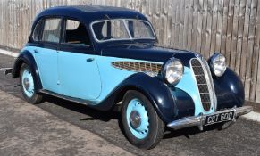 1939 Frazer Nash BMW 326 saloon, registration number CBT600, with V5c and 1960s buff logbook. The