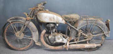Circa 1948-51 New MAP circa 125cc four stroke motorcycle, possibly a model C4T133, with girder