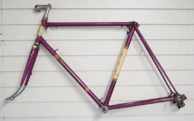 BSA vintage 'Tour of Britain Sports' racing bicycle frame, frame number 11313, with Reynolds 531