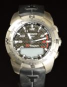 Tissot T Touch Expert gentleman's smart wristwatch ref. T013420 A with luminous hands and hour