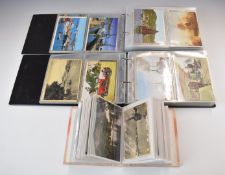 Approximately 400 aircraft, railway, tramway, car and shipping interest postcards to include