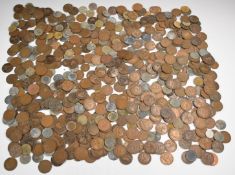 Approximately 5.25kg of UK copper / bronze coinage, Victoria onwards