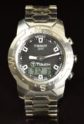 Tissot T Touch gentleman's smart wristwatch ref. Z 251/351 with luminous hands and hour markers,