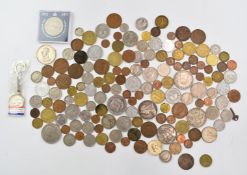 1889 Queen Victoria Jubilee crown, 1898 veiled head example and two 1935 George V coronation