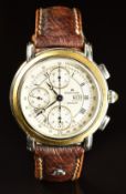 Maurice Lacroix Masterpiece gentleman's automatic chronograph wristwatch ref. 67839 with day and