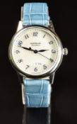 Montblanc Boheme automatic wristwatch ref. 7312 with date aperture, blued hands and Arabic numerals,
