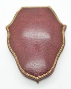 A 'Martin & Co, Cheltenham' vintage / antique fitted jewellery box