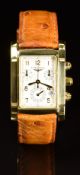 Longines DolceVita 18ct gold gentleman's chronograph wristwatch ref. L5 656 6 with date aperture,