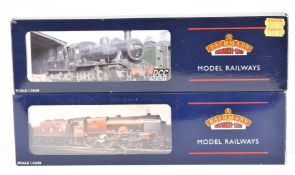 Two Bachmann 00 gauge model railway steam locomotives, comprising 31-284 BR parallel boiler Scot and