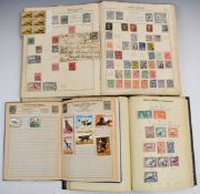GB and world stamp collection from 1840 1d black 3 margins to George VI, in three albums and loose