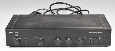 Arcam Alpha II stereo amplifier.