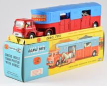 Corgi Major Toys diecast model Circus Horse Transporter With Horses, 1130, spring suspension,