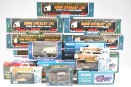 A collection of mainly Corgi Eddie Stobart diecast model vehicles to include Bedford S Type with