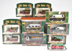 A collection of mainly Corgi Eddie Stobart diecast model vehicles, all in original boxes.