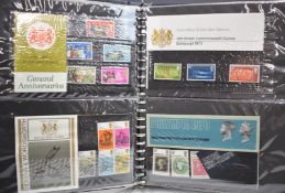 Three albums of GB presentation packs 1966-81