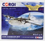 Corgi The Aviation Archive limited edition 1:72 scale diecast model Short Sunderland MkIII EJ134