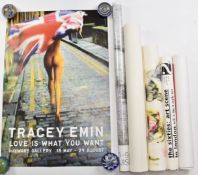 Tracy Emin and other assorted posters