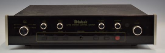 McIntosh C712 system control center pre-amp, serial number JP2476.