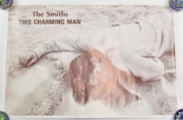 The Smiths 1980s 'This Charming Man' poster, 48 x 72cm