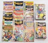 Sixty five issues of Marvel Tales Starring Spiderman by Marvel Comics.