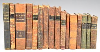 [Leather Bindings] Poems by William Cowper, printed for J. Johnson 1798 in 2 volumes in full calf