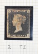 A mint and used GB stamp collection from 1840 1d black to pre-decimal Queen Elizabeth II including