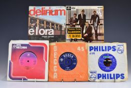 Approximately 120 singles, mostly 1960s and 1970s