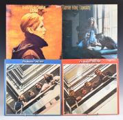 Approximately 60 albums including David Bowie (10), Sparks, Tomita, Boomtown Rats, The Beatles,