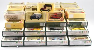 One-hundred Lledo Days Gone diecast model cars to include public transport, commercial and emergency