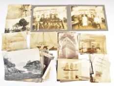 A collection of photographs relating to the clipper Melbourne, later renamed Macquarie and then