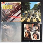 A collection of albums including The Rolling Stones (9) including Exile with 12 attached