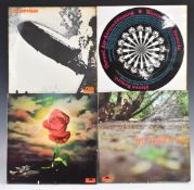 Approximately 60 albums including Black Sabbath, Deep Purple, P.F.M, The Doors, Keef Hartley, Curved