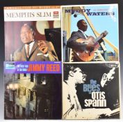 Blues - A collection of 10 albums including Memphis Slim, Muddy Waters, Jimmy Reed, Otis Spann and