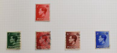 Mint and used GB stamp collection from 1840 1d black (on piece) to decimal modern Queen Elizabeth II