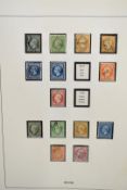 A mint and used stamps collection of France in a Lindner album, period covered 1840 to 1940's