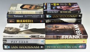 Eighteen signed sports autobiographies to include Kelly Holmes, Serena Williams, Boris Becker, Nigel