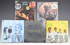 Approximately 100 singles mostly 1980s including picture discs