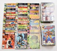 One hundred and ten Web of Spiderman comics by Marvel.