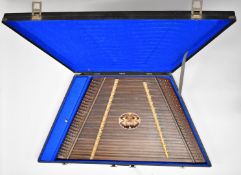 Musima Markneukirchen zither harp, made in German Democratic Republic, approximate sizes: large