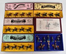 Five Britains Limited Edition toy soldier box sets comprising The Queens Own Corps of Guides