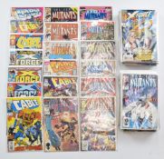 Over ninety Marvel comics comprising titles X-Force, The New Mutants and Cable to include X-Force #
