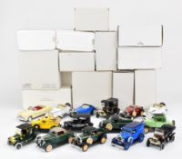 Fifteen National Motor Museum Mint diecast model cars to include 1931 Ford DLX Delivery Van,1931