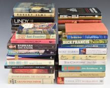 Forty-two signed novels and autobiographies, authors include Sarah Ferguson, Charles Spencer, Dick