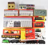 Hornby and other 00 gauge items to include Tri-ang Princess Elizabeth steam locomotive, 3 boxed