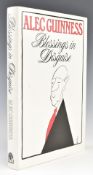 Alec Guinness 'Blessing in Disguise' hardback book signed to the inside, 1985, Hamish Hamilton Ltd.