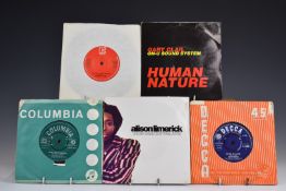 Approximately 500 singles from the 1960s to 1980s